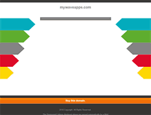 Tablet Screenshot of mywaveapps.com